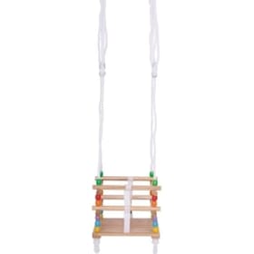 Wooden Toddler Cradle Swing image 2