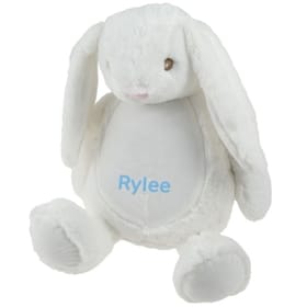Personalised Bunny Soft Toy (White) image 1