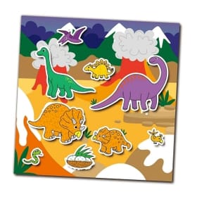 Reusable Sticker Book - Dinosaurs image 2