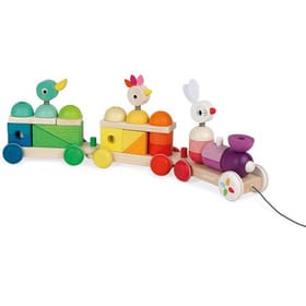Giant Multicolour Train image 1