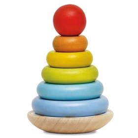 Rainbow Stacking Tower image 1