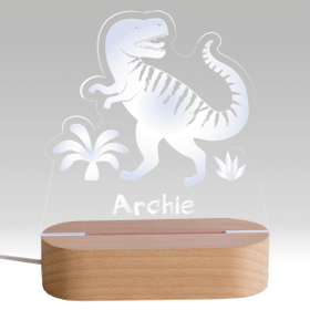 Personalised Dinosaur LED Light image 1