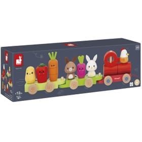 Farm Pull-Along Train Box