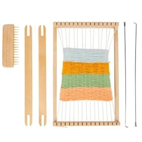 Wooden Weaving Loom Contents