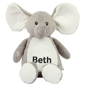 Picture of Personalised Elephant Soft Toy