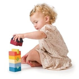 Colourful Stacking Tower image 2