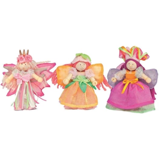 Budkins - Garden Fairies Trio