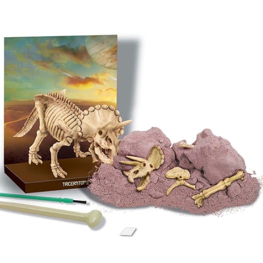 Dig a Dinosaur Skeleton - Triceratops