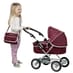 Silver Cross Ranger Doll's Pram - Burgundy image 1