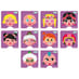 Magneti'book - Crazy Faces (girls) image 4