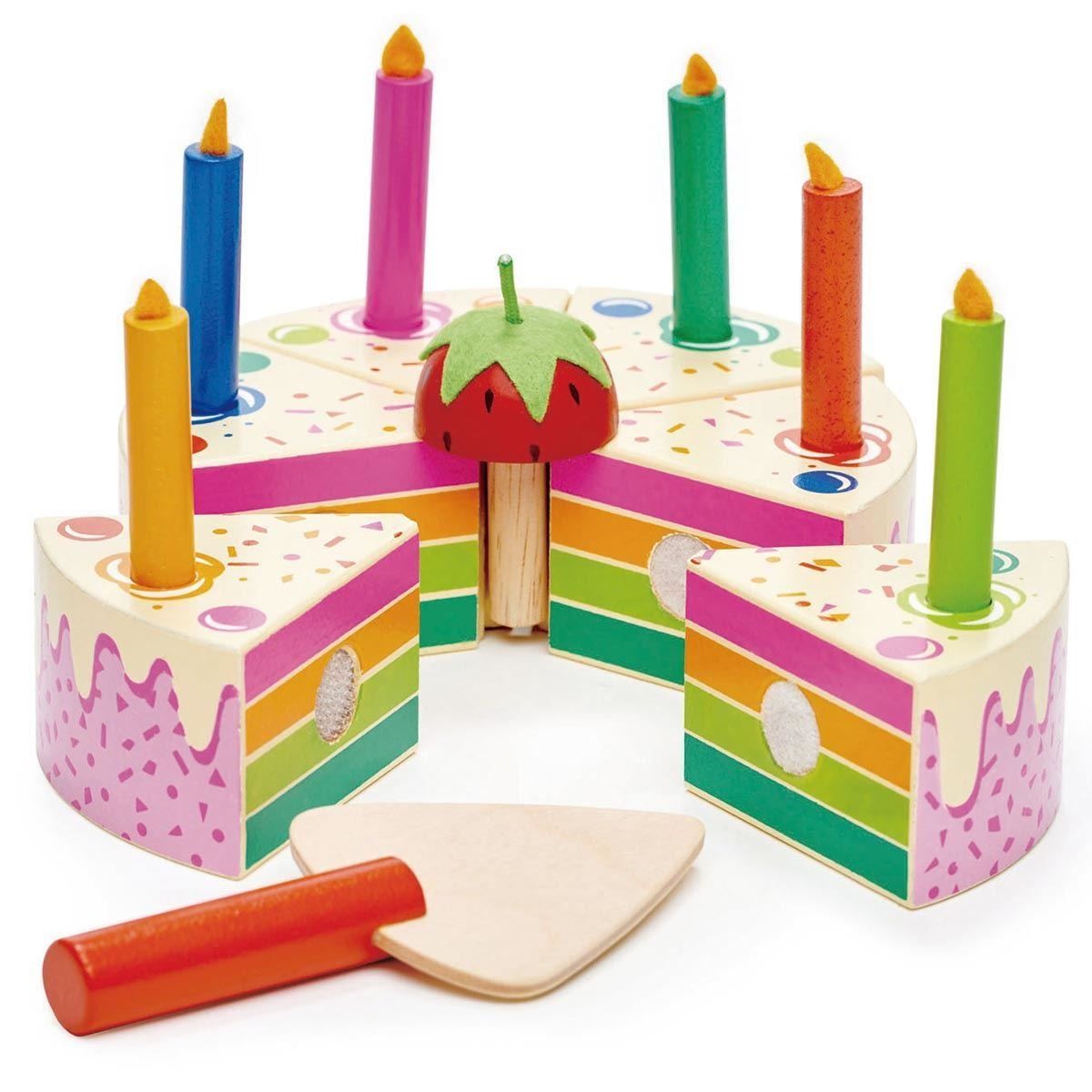 Rainbow Birthday Cake