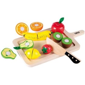 Wooden Cutting Fruits & Tray image