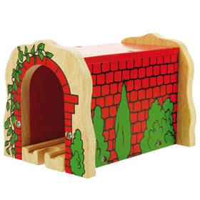 Train Red Brick Tunnel image