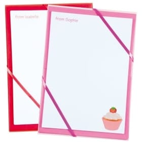 Named Notepaper - Cupcake image