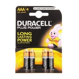 Batteries - AAA Pack of 4 image
