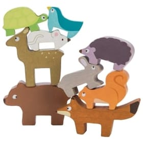 Woodland Stacking Forest Animals & Bag image 1