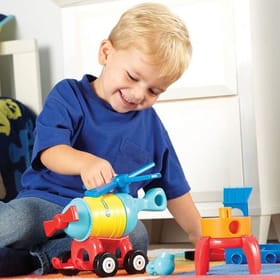 123 Build It - Rocket-Train-Helicopter image 2