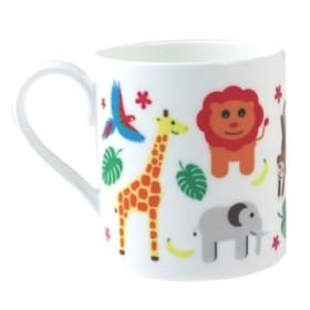 Personalised China Mug - Jungle Animals image 2