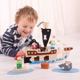 Mini Pirate Ship Playset image 2