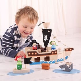 Mini Pirate Ship Playset image 2
