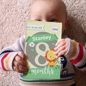 Personalised Baby Milestone Cards image 2