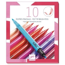 Felt Tip Brushes Pink image 1