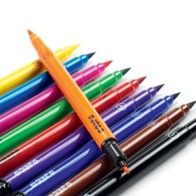 Felt-Tip Brush Pens image 2