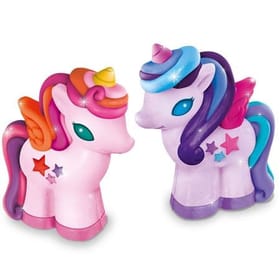 Mould & Paint 3D Glitter Unicorns image 2