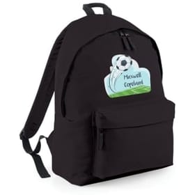Football Personalised Backpack image 1