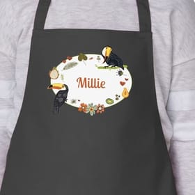 Toucans Personalised Apron - Age 7-10 image 2