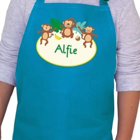 Cheeky Monkey Personalised Apron - Age 3-6 image 2
