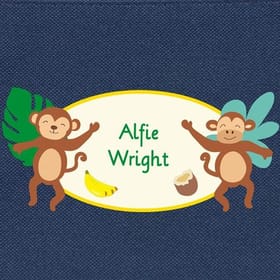 Cheeky Monkey Personalised Pencil Case image 2