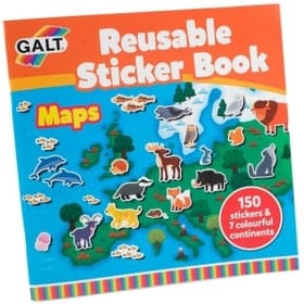 Maps Reusable Sticker Book image 1