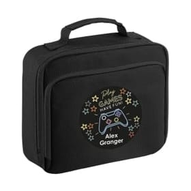 Gaming Personalised Lunch Bag image 1