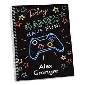 Gaming Personalised Notebook image 1
