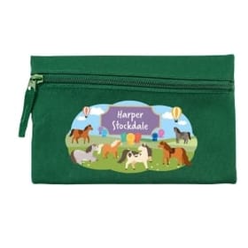 Ponies Personalised Pencil Case image 1