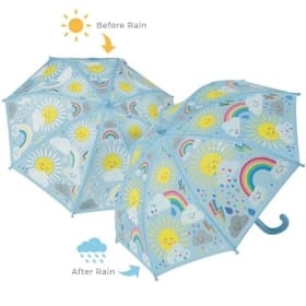 Sun & Clouds Colour Changing Umbrella image 2