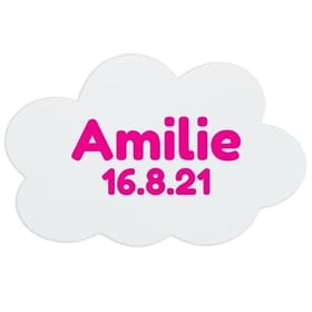 Personalised Cloud Name Plaque image 2