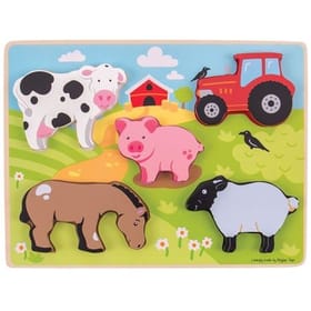 Toddler Lift Out Puzzle - Farm image 2