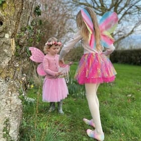 Rainbow Sparkle Flower Fairy Set image 2