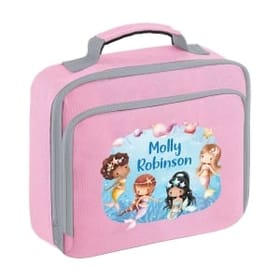 Mermaids Personalised Lunch Bag image 1