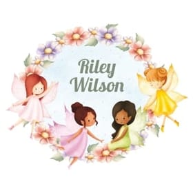 Fairies Personalised Backpack image 2