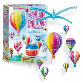 Paint your own Hot Air Balloons Mobile image 1