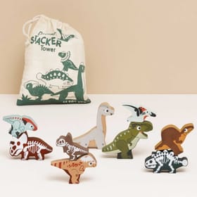 Stacking Dinosaurs & Bag image 2