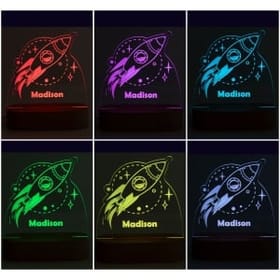 Personalised Space LED Light image 2
