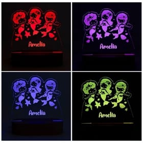 Personalised Mermaids LED Light image 2