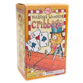 folding wooden cribbage