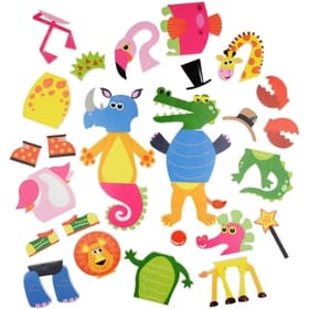 Bath Time Stickers - Weird & Wonderful Animals