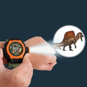 Dinosaur Projection Watch in action