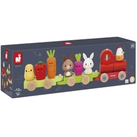 Farm Pull-Along Train Box